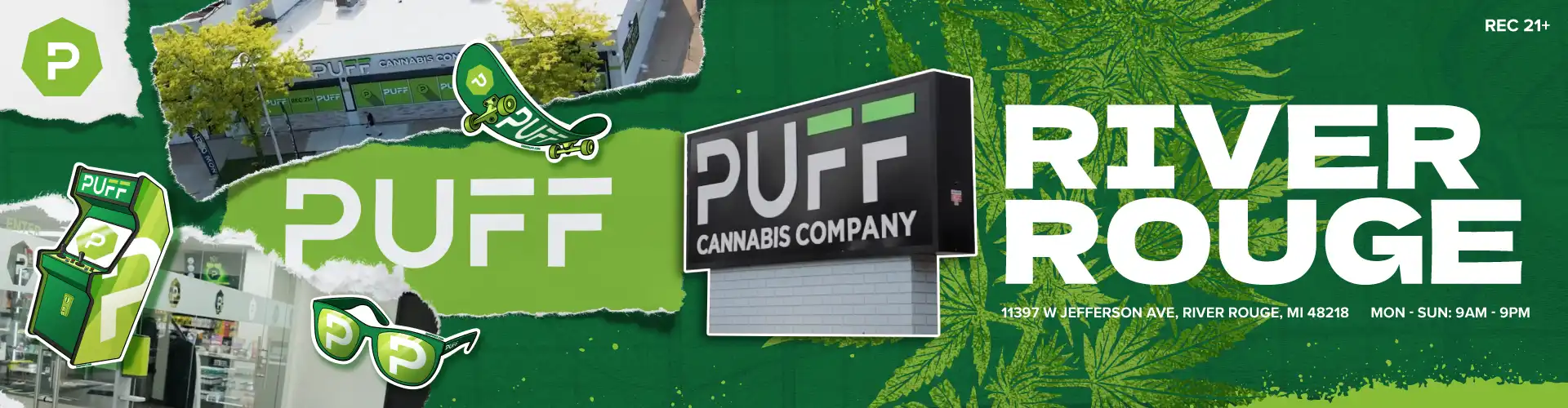 Puff Cannabis River Rouge
